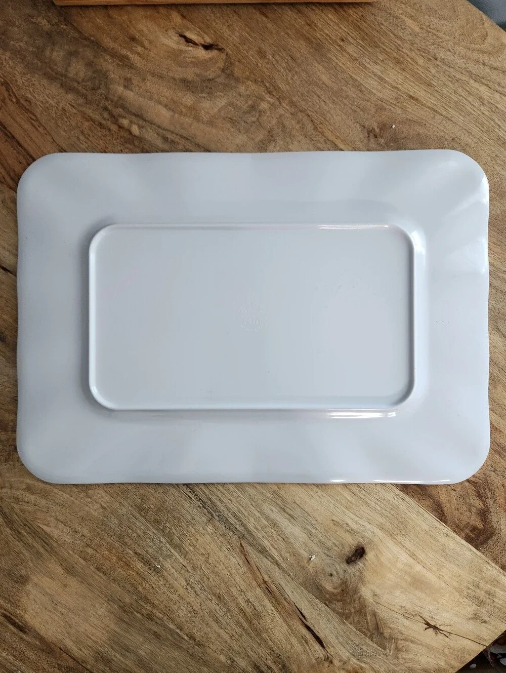 Halloween Distressed Retro Melamine Party Serving Tray - Scary, Eerie, Creepy